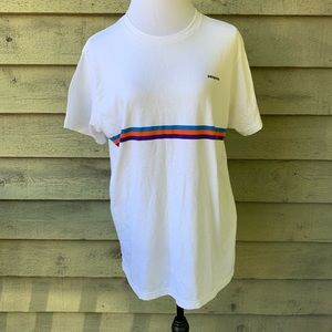 Mens Patagonia White Short Sleeve T Shirt